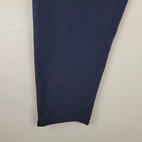 Banana Republic Mason Dress Pants Men 34x32 Athletic Tapered Fit Navy Stretch - Picture 4 of 8